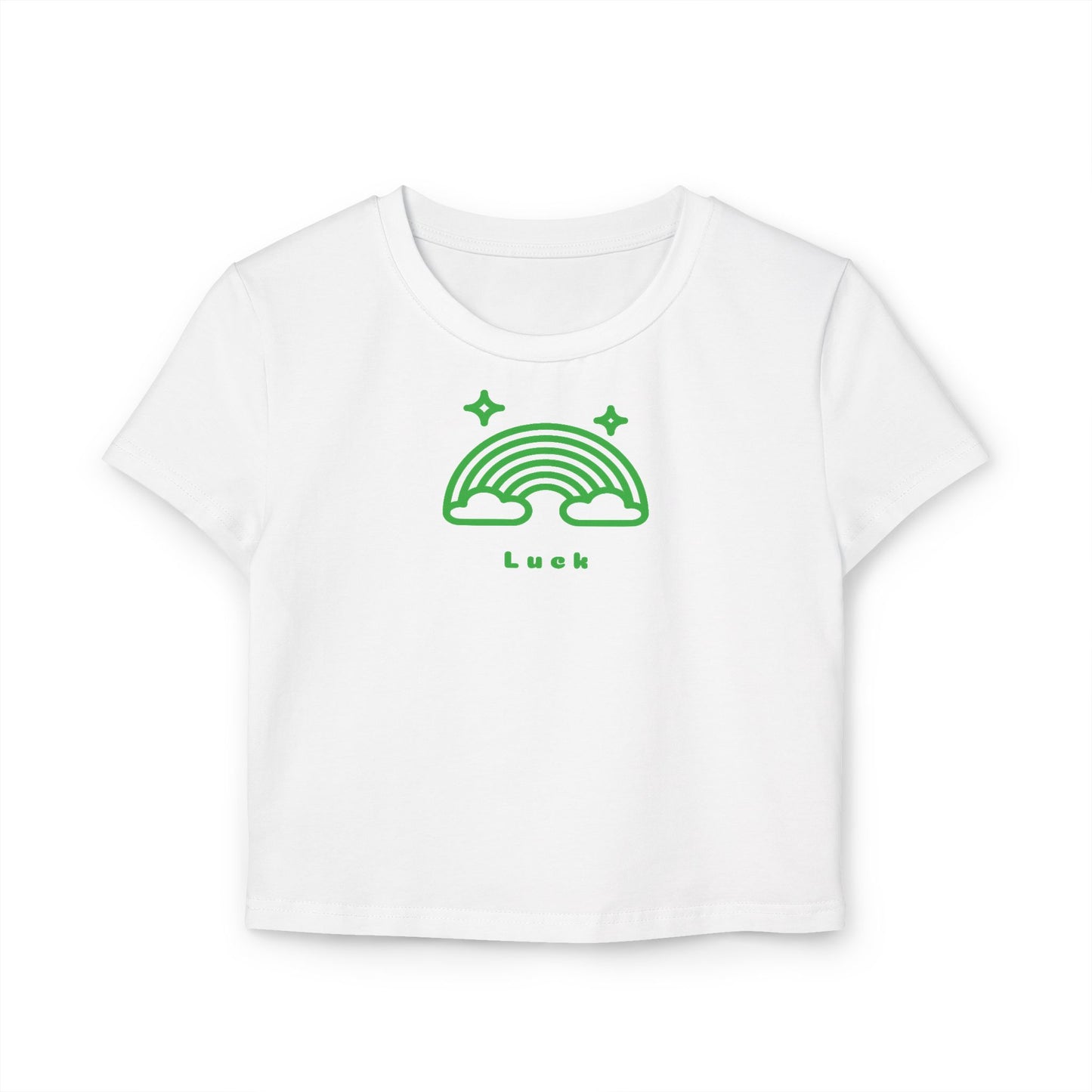 Women's "His Luck" Baby Tee