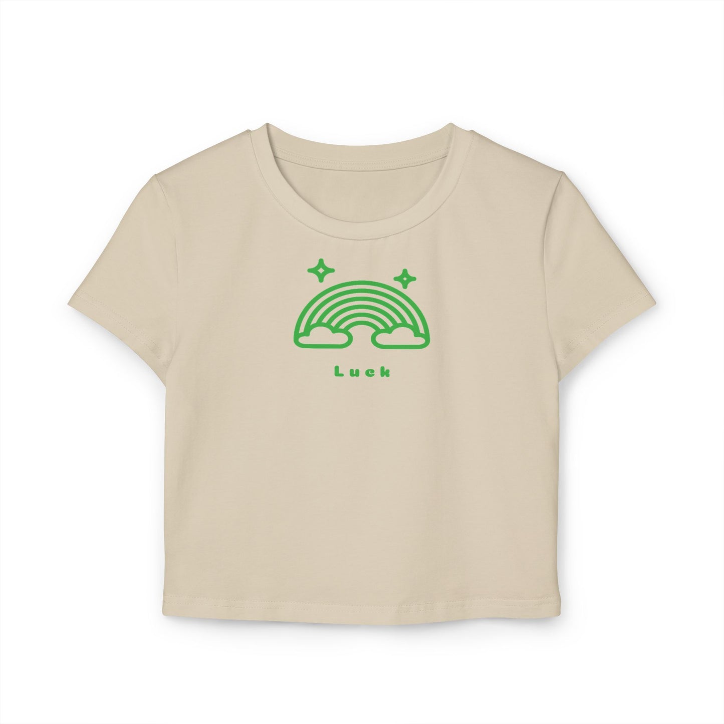 Women's "His Luck" Baby Tee