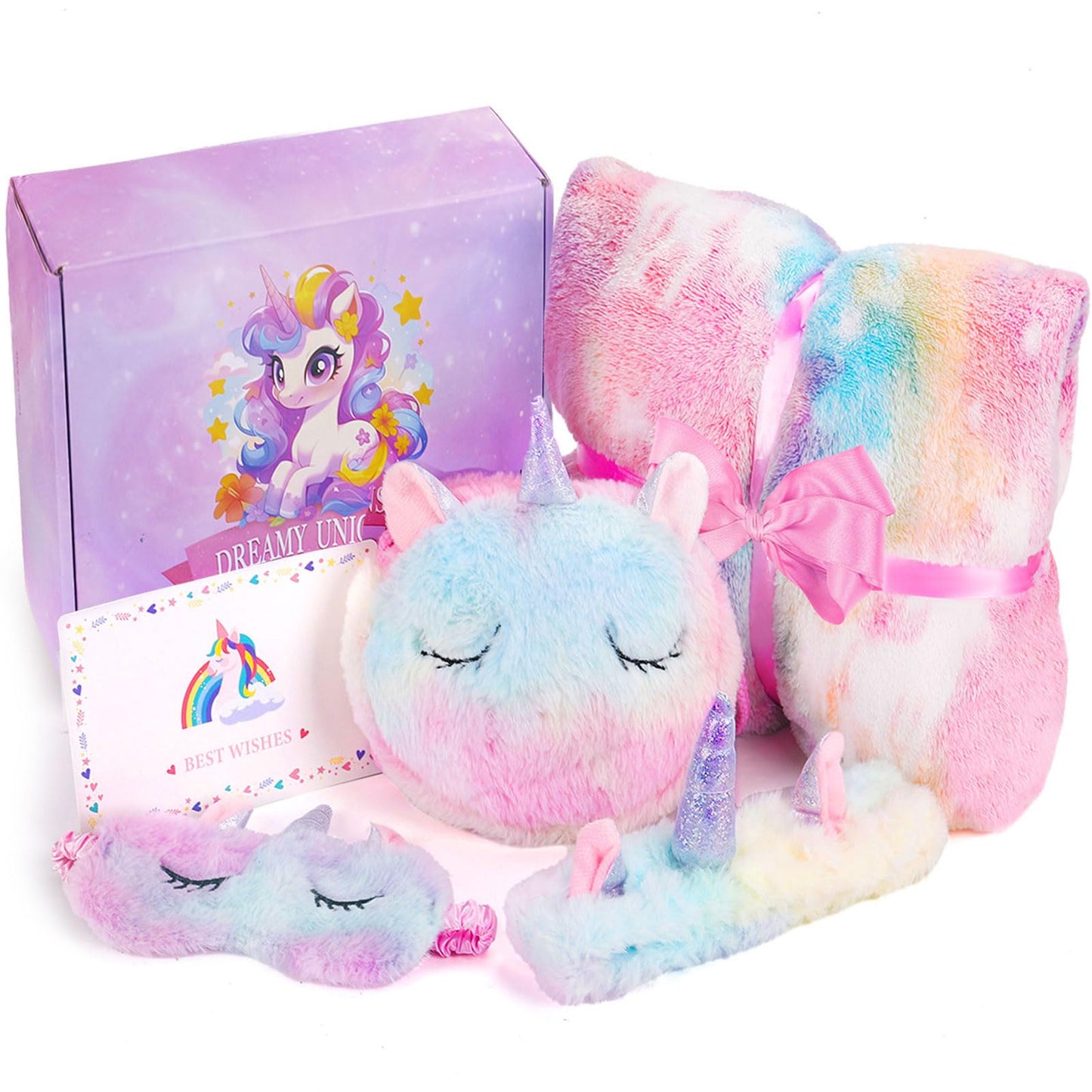 Jenria Unicorn Gifts Toys for Girls - Birthday Gifts for Girls Age 3 4 5 6 7 8 Years Old Girl Birthday Gift Ideas, Girl Toys, Kids Toys, for Toddler, Daughter, Niece, Granddaughter