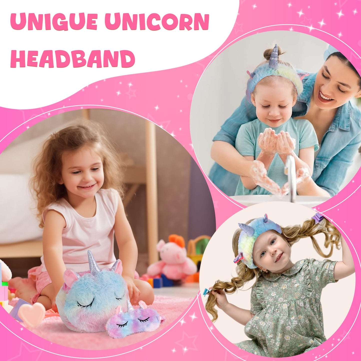 Jenria Unicorn Gifts Toys for Girls - Birthday Gifts for Girls Age 3 4 5 6 7 8 Years Old Girl Birthday Gift Ideas, Girl Toys, Kids Toys, for Toddler, Daughter, Niece, Granddaughter